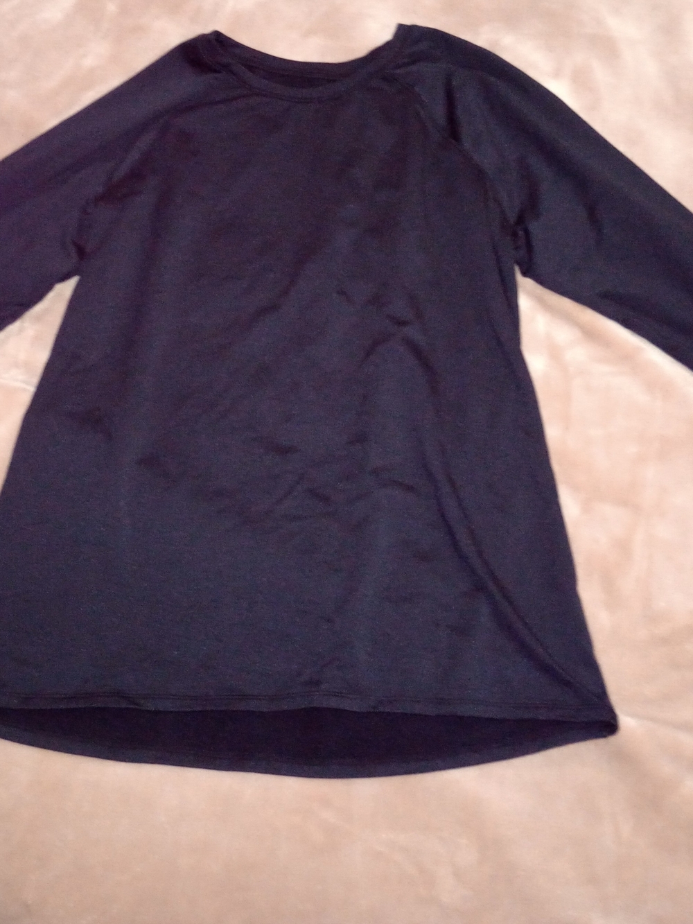 Classic Black Women's Long-Sleeve Top